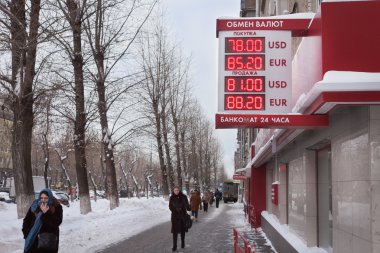 euro ve dolar Döviz Alım Satım Rublesi vs