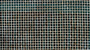Bir metal ızgara doku