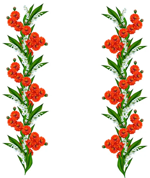 Boeket van kleurrijke bloemen van zinnia. — Stockfoto