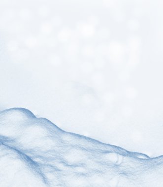 Arka plan kar. Kış manzarası. Kar dokusu