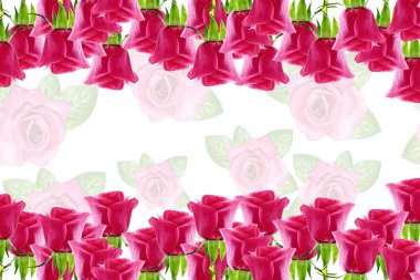 Çiçek gül tomurcukları. Tatil kartı