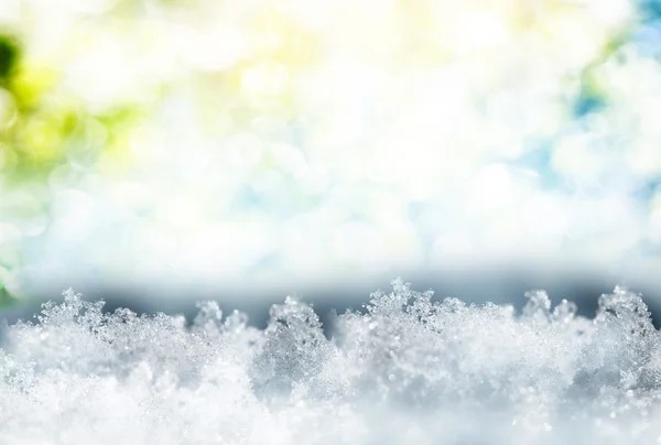 雪の背景。冬の風景。雪のテクスチャ — ストック写真