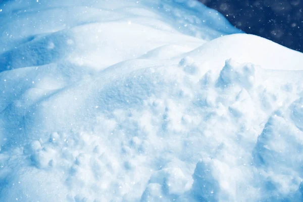 背景をぼかす 冬の風景 雪の質感 — ストック写真