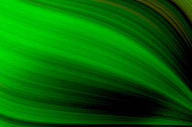 Yeşil. Soyut parlak arkaplan. Çok renkli kıvrımlı çizgiler. Doku. 