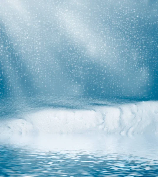 Görüntü Arkaplanı Kış Manzarası Karların Dokusu Açık Hava — Stok fotoğraf