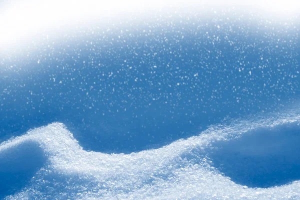 Rozmyte Tło Zimowy Krajobraz Struktura Śniegu Zewnątrz Zdjęcie Stockowe