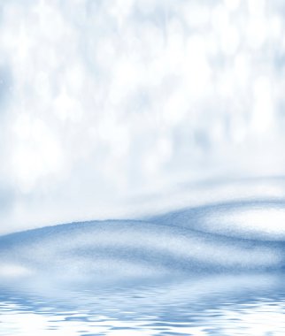 kar arka plan. Kış manzarası. 