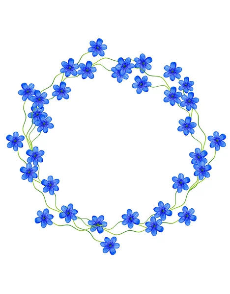 Frühling Blumen Schneeglöckchen isoliert auf weißem Hintergrund — Stockfoto