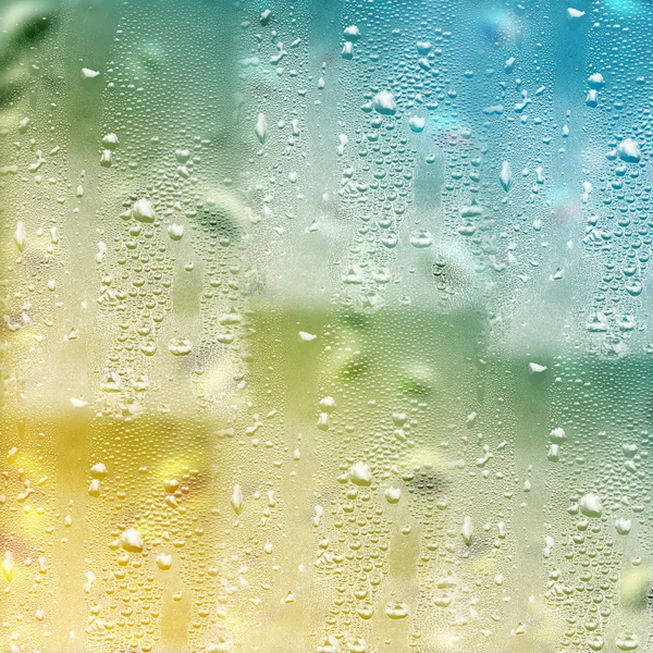 Illustration background with water drops — Stock Photo, Image