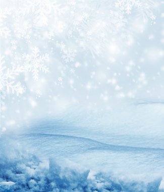 kar arka plan. Kış manzarası