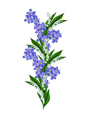 bahar beyaz zemin üzerine izole kardelen çiçek