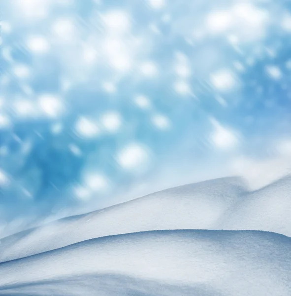Achtergrond van sneeuw. winter — Stockfoto