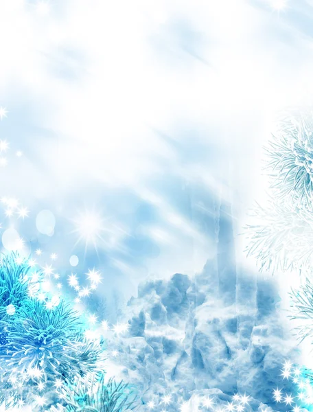ภูมิทัศน์ฤดูหนาว ประวัติ หิมะ — ภาพถ่ายสต็อก