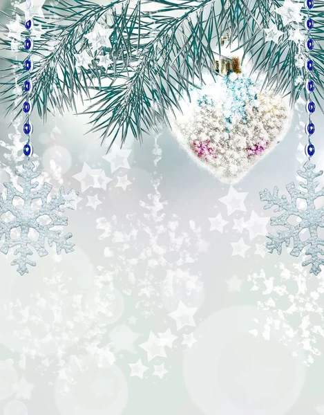 Weihnachtlicher Hintergrund. Weihnachtsspielzeug. — Stockfoto