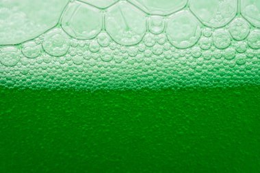 Bubbles Bulaşık Sıvısı, yakın çekim ve stüdyo baloncukları