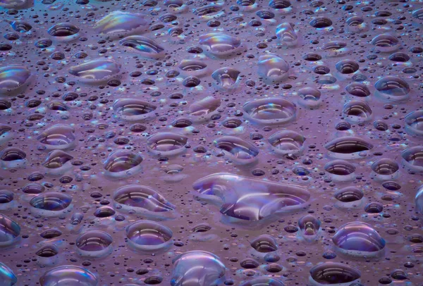 Raindrops Close Studio Shot Water Drops — Stock Photo, Image