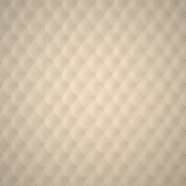 Beige Capitone Upholstery Pattern — Stock Photo, Image