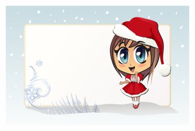 Noel Baba kız (Noel kız)
