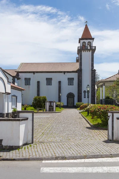 Igreja em Furnas de São Miguel — Fotografia de Stock