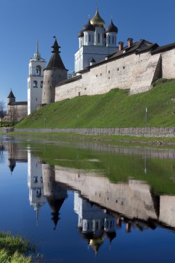 Pskov Kremlin gündoğumu