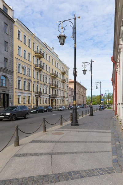 Pestel のサンクトペテルブルクの町通り ストック画像