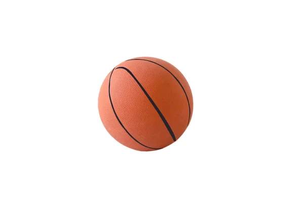 Basketball isolated white background — Stock Photo, Image