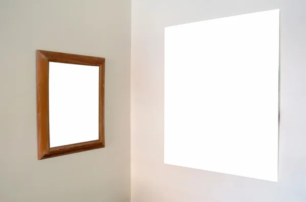 Frame and wall
