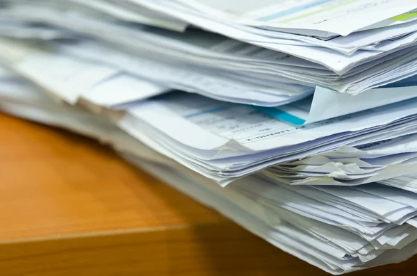 Pile of documents — Stock Photo, Image