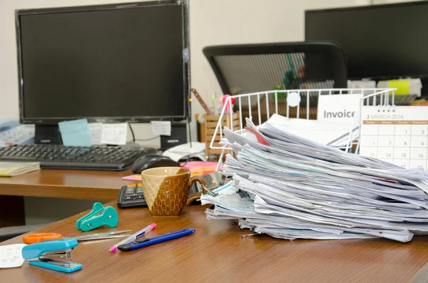 Pile of documents — Stock Photo, Image