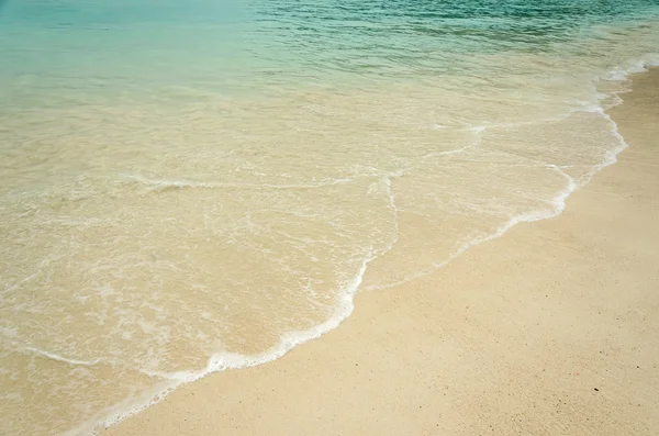 Leere Meer Und Strand Hintergrund Mit Kopierraum — Stockfoto