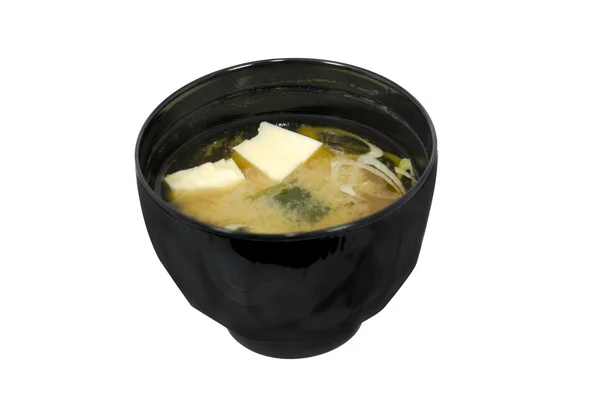 分離した味噌スープ — ストック写真