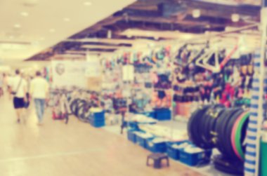 Bulanık insanlar alışveriş