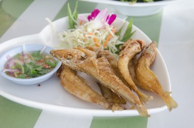 Kızarmış Balık Tayland gıda