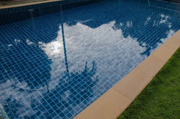 Outdoor Swimming Pool Hotel Resort — Stock Photo, Image