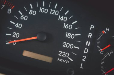 Kapalı gösterge paneli Araba hız mili