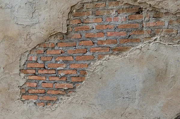 Tuğla Blok Turuncu Harç Duvarı Doku Arkaplanı — Stok fotoğraf