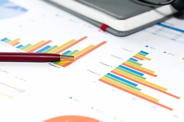 Gráfico de negocios —  Fotos de Stock