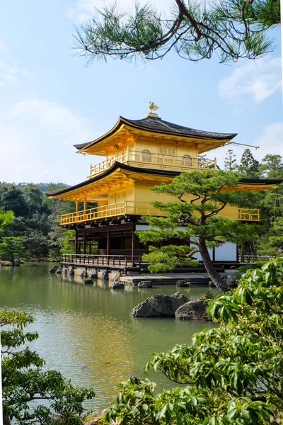 Kinkakuji Temple japan — Stockfoto