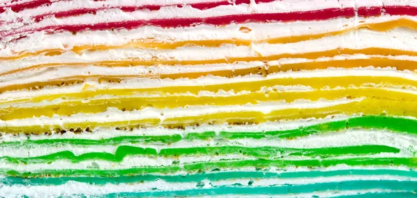 Радужный торт — стоковое фото