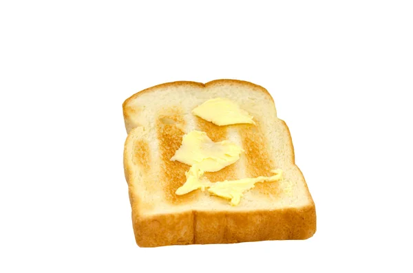 Smörade toast — Stockfoto