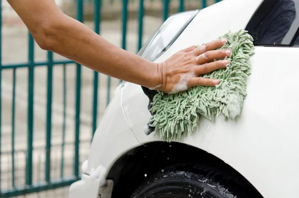 Πλύσιμο αυτοκινήτου — Φωτογραφία Αρχείου