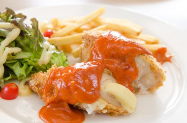 kızarmış tavuk biftek