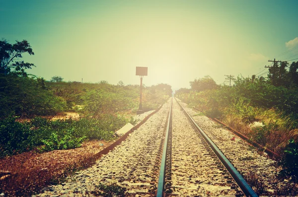 Ferrovia vintage — Foto Stock