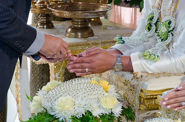 Thailändische Hochzeit — Stockfoto