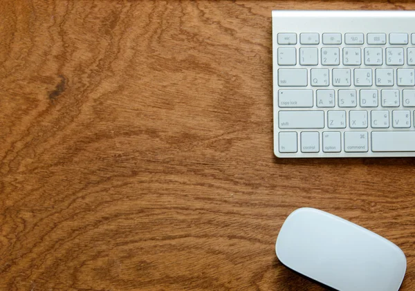 Мышь и клавиатура — стоковое фото