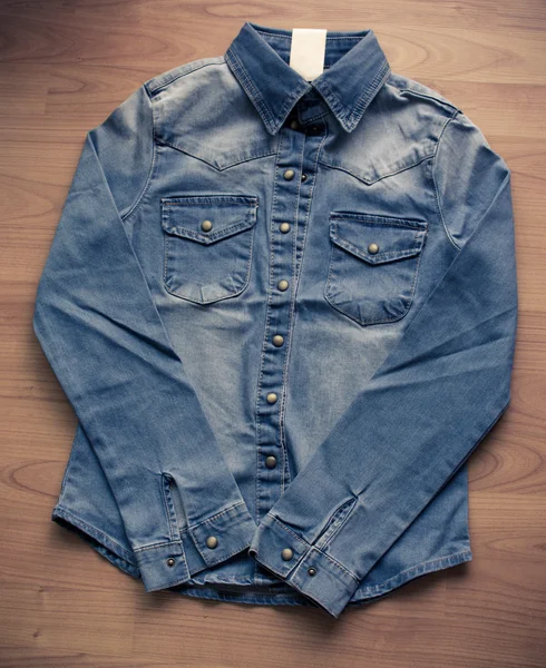 Chemise jeans vintage — Photo