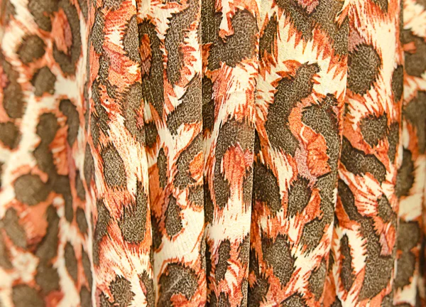 Tiger pattern fabric — Zdjęcie stockowe