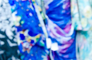 Soyut bulanıklık kumaş