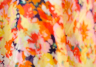 Soyut bulanıklık kumaş