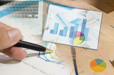 iş kavramı çizgi grafiği